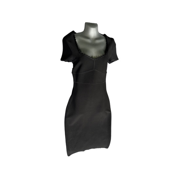 NWT Size L BCBGMAXAZRIA Womens Scalloped Sweetheart Dress - Picture 2 of 15